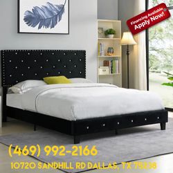 Queen Bed With Mattress And Box Spring - Delivery And Financing Available 