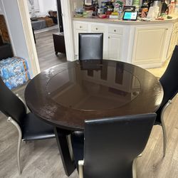 Table And 4 Chairs