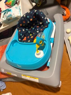 Smart Steps Baby Walker with Toy and Seat Pad