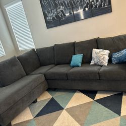 Grey Sectional Couch
