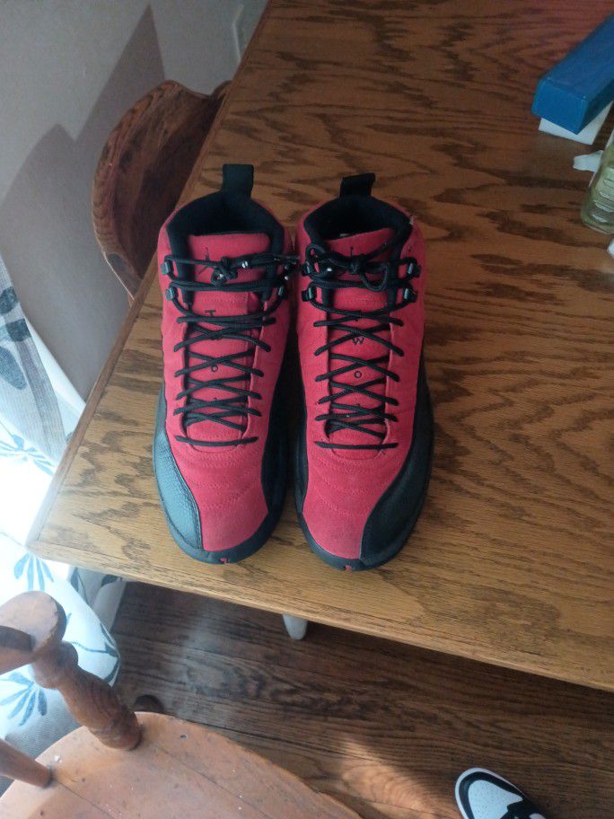 Red And Black Jordans 