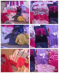 Lot of baby girl clothes 0-3, 3-6 months