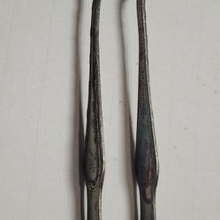 Reed & Barton The Union News Company silverplated sugar tongs