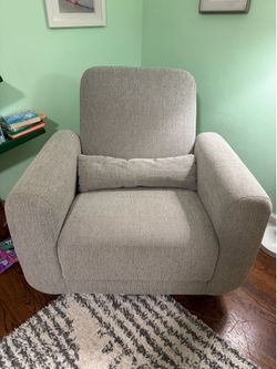 Extra Wide Swivel Glider & Ottoman