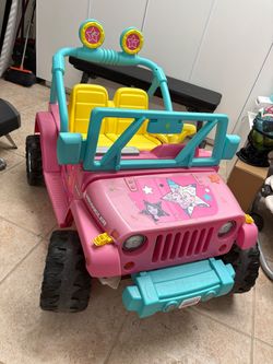 Barbie Jeep Wrangler