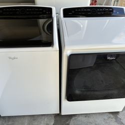 Set Whirlpool Cabrio. Gas Dryer