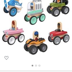 Fisher-Price Wonder Makers Design System Vehicle 6-Pack [Amazon Exclusive]