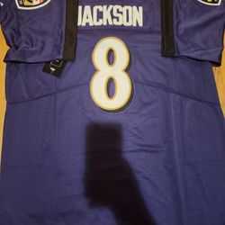 NFL Jersey Baltimore Ravens Lamar Jackson 8#