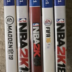 PS4 Play Station Games