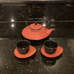 Teavana Cast Iron Tea Set