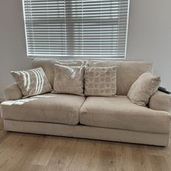 Cream Beige Sofa 