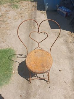 Iron chair