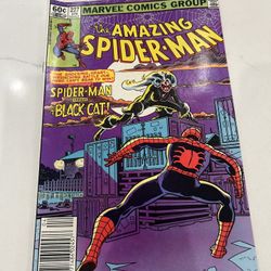 Amazing Spider-Man #227, Black Cat, Marvel Comics, 1983, FN-