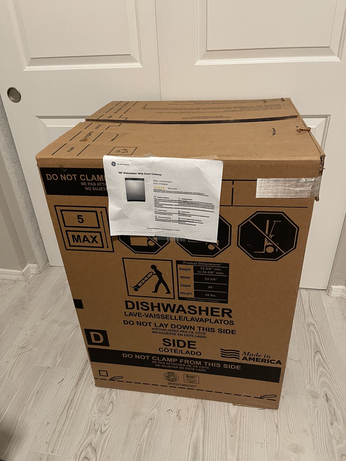 Brand New in Box GE Dishwasher