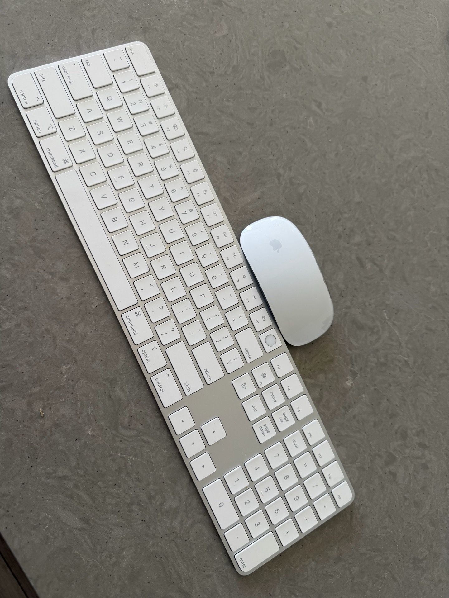 Apple Magic Keyboard and Magic Mouse