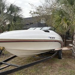 20ft boat with cubby cabin