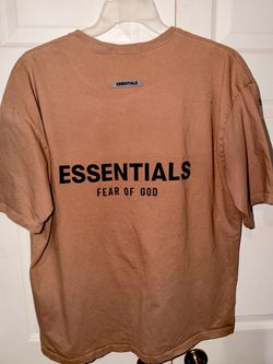 Fear of God essentials size xl shorts and shirt