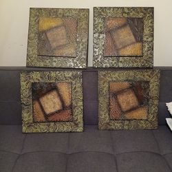 4 Panel Wall Decor