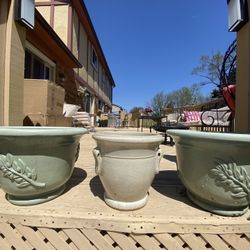 Very Nice flower pots For All 3 