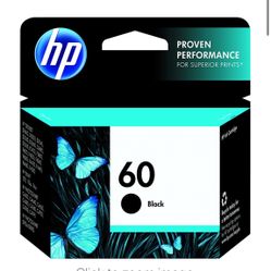 HP 60 Black Ink Cartridge 