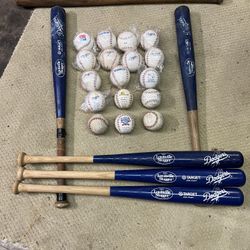 Dodgers: Balls & Bats
