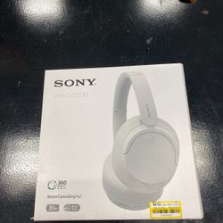 Sony WH-CH720N Over-Ear Noise Cancelling Bluetooth Headphones - White
