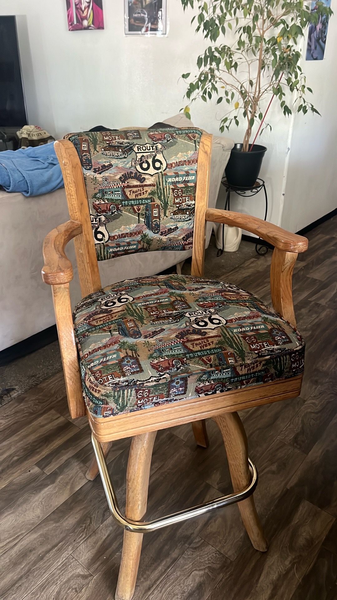 2 Route 66 chairs