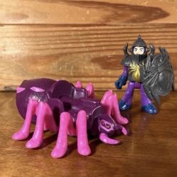 Fisher Price Imaginext Purple Knight & Spider Toy Action Figure Set BFR86/W9545