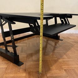 Adjustable Height Veri Desk Style Table Top.