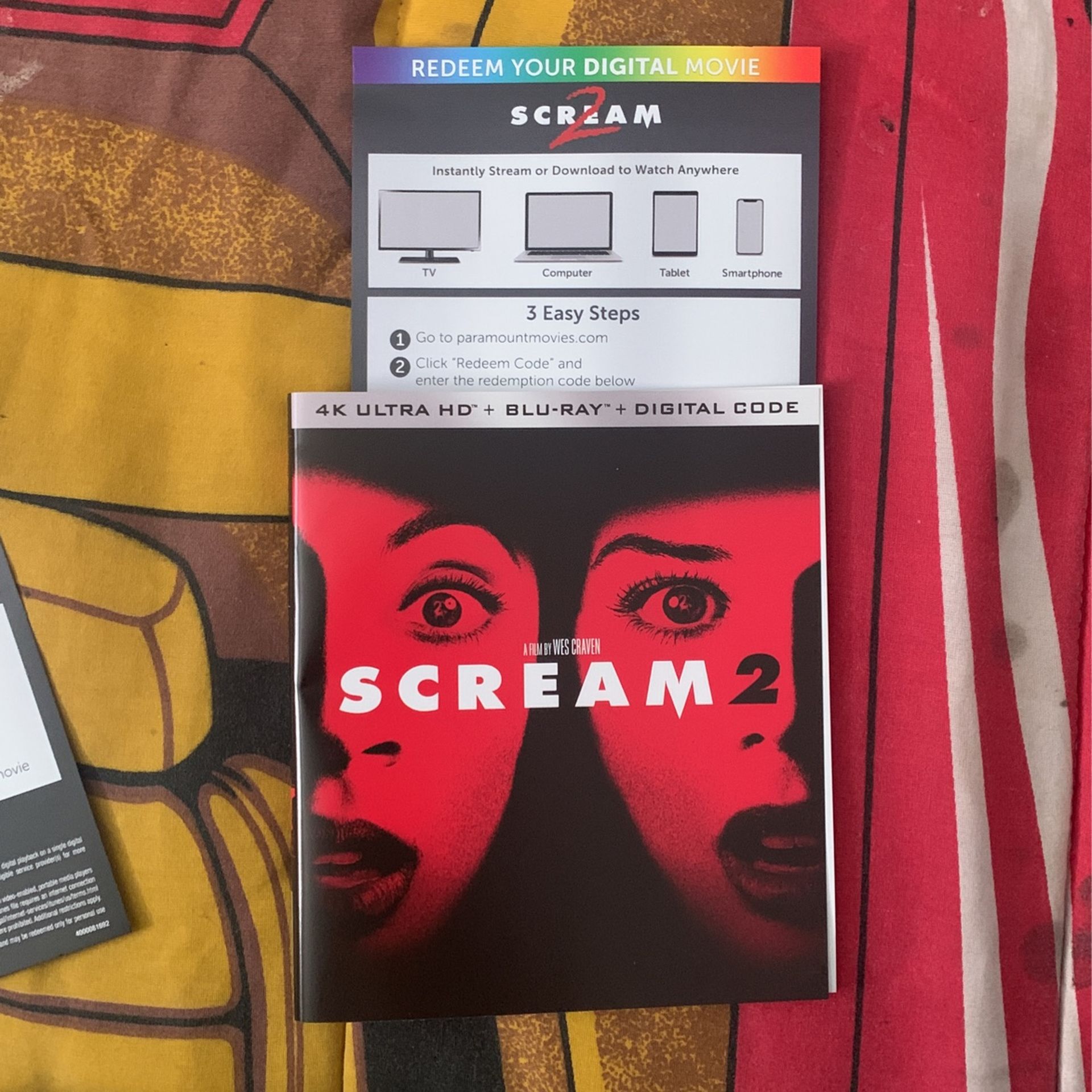 Scream 2 Digital Code ONLY PLZ DM IF INTERESTED