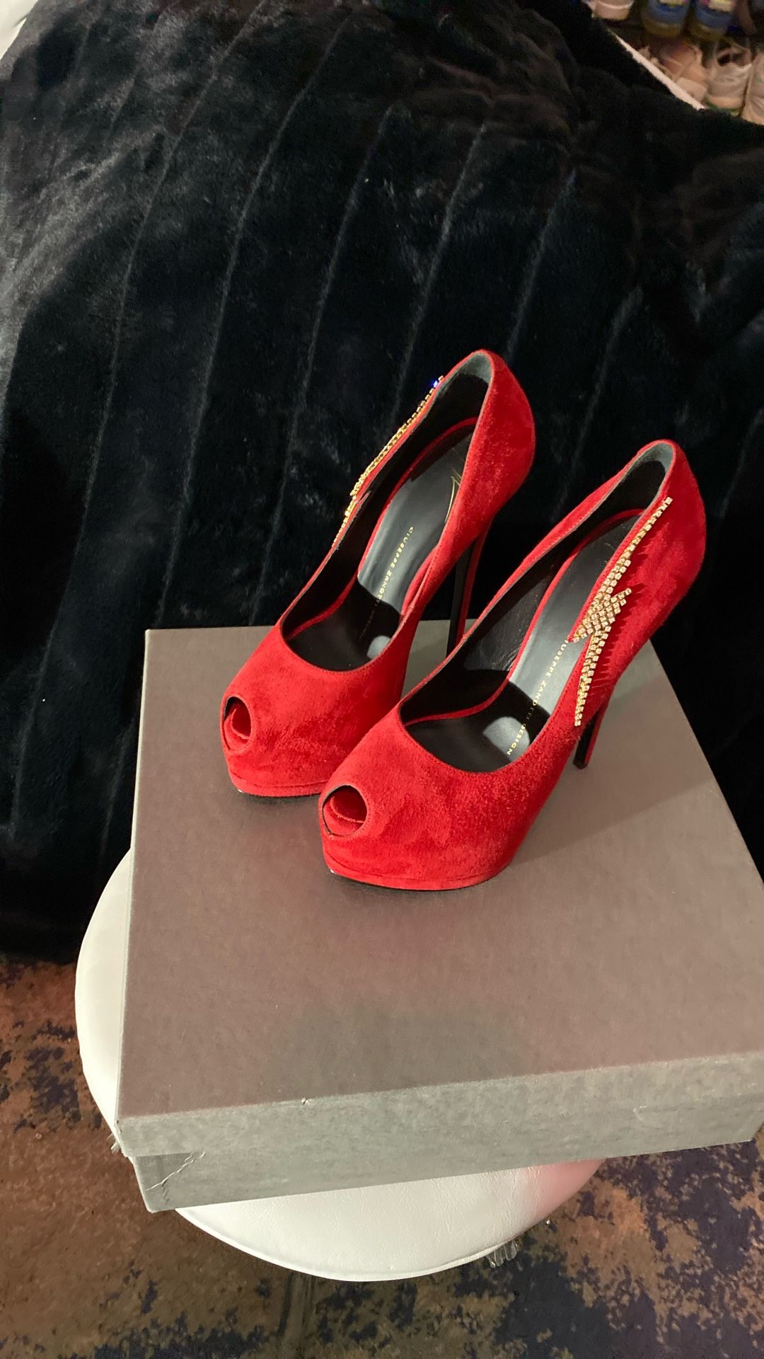Red Stiletto Giuseppe Zanotti Designer