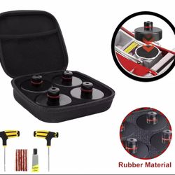 Lifting Jack Pad Set with Tire Repair Plug Set & Case for Tesla Model 3/S/X/Y