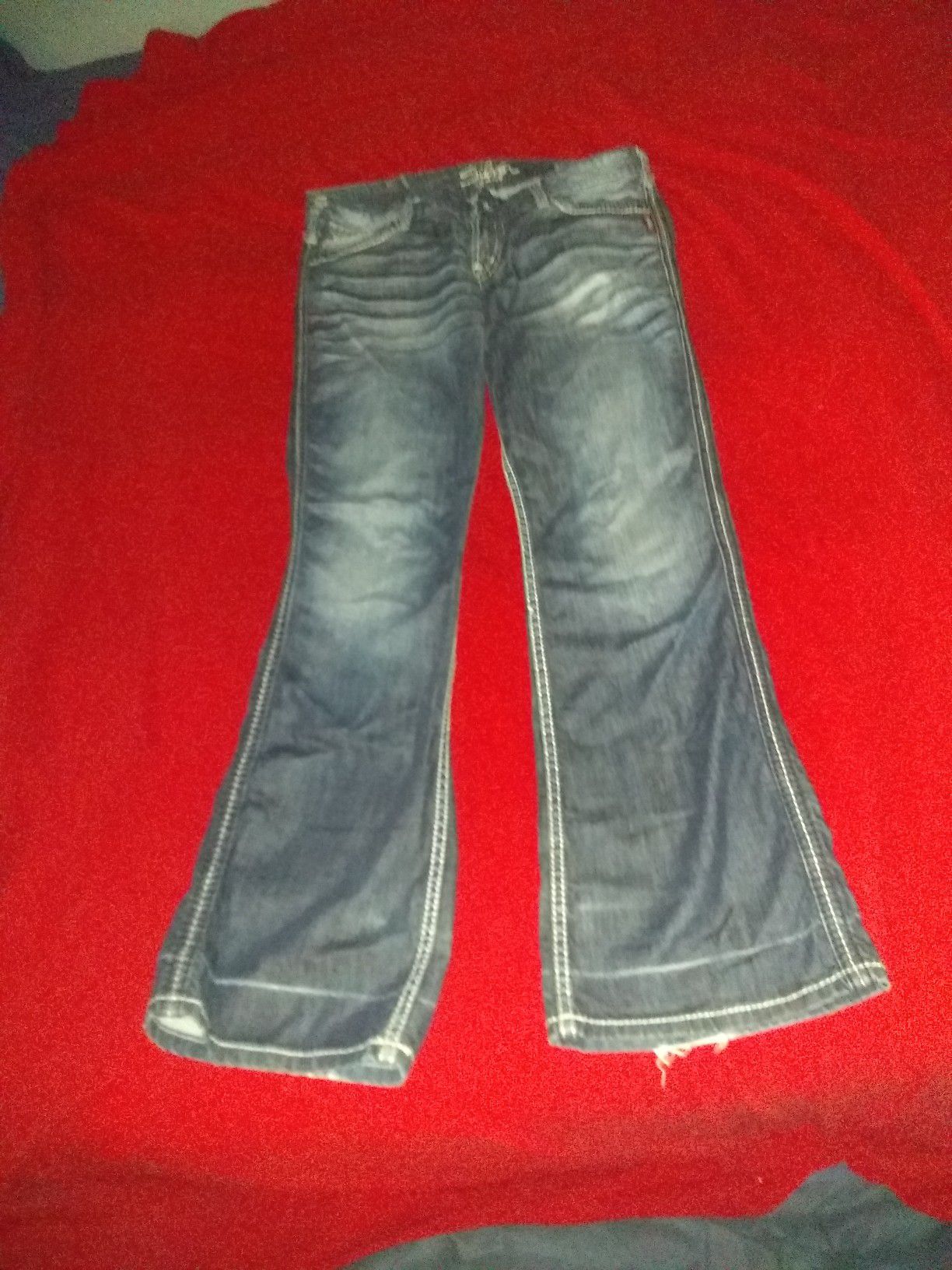 Silver jeans, twisted boot cut,w30/-L31, possibly women's