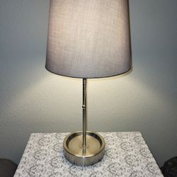 Bedside Table Lamp With Charging Port