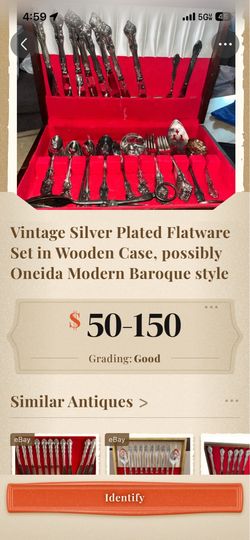 Real silver silverware