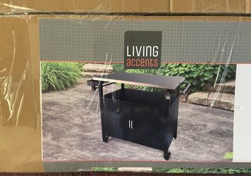 Living Accents Steel Grill Table unopened in box