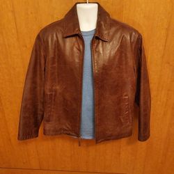 Andrew Marc Leather Jacket M.