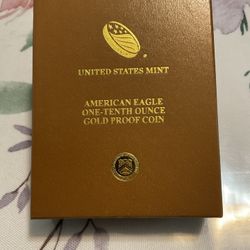 2015 American Eagle 1/10th Oz GOLD PROOF 