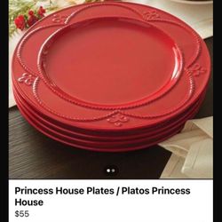 Set De Platos Ruby 