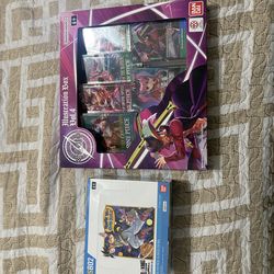 Dragon ball booster box and one piece illustration box