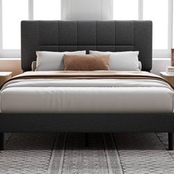 Queen Size Bed Frame With MATTRESS New Bedroom Furniture Bed SET 