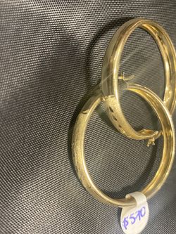 Arracadas De Oro 14K