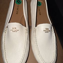 Coach Leather Loafers Size 8