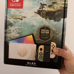 Nintendo Switch OLED Legend Of Zelda Edition 