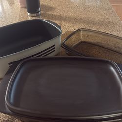 Electric casserole grill