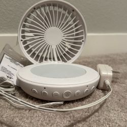 iHome Personal Air Circulator & Sound Machine – 2-in-1 Comfort and Relaxation!