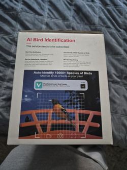 Ai bird feeder cam identification