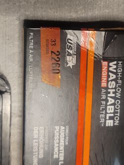 K & N Air Filter 2260