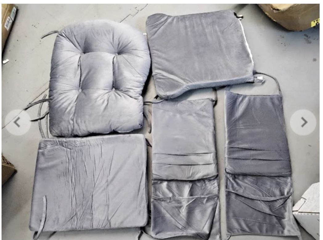 Chair cover set
