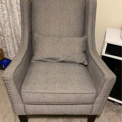 Gray Arm Chair